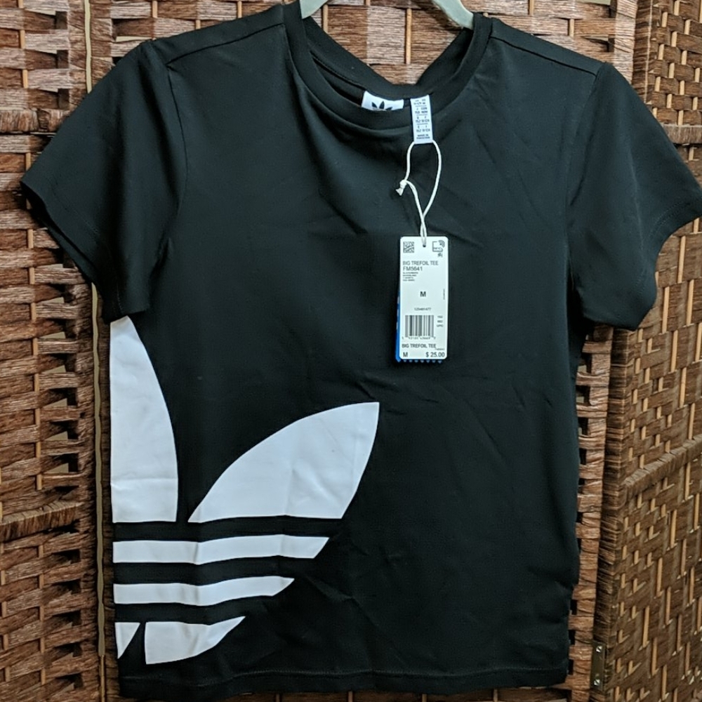 🆕 adidas Originals Large Logo Tee Youth Sz M